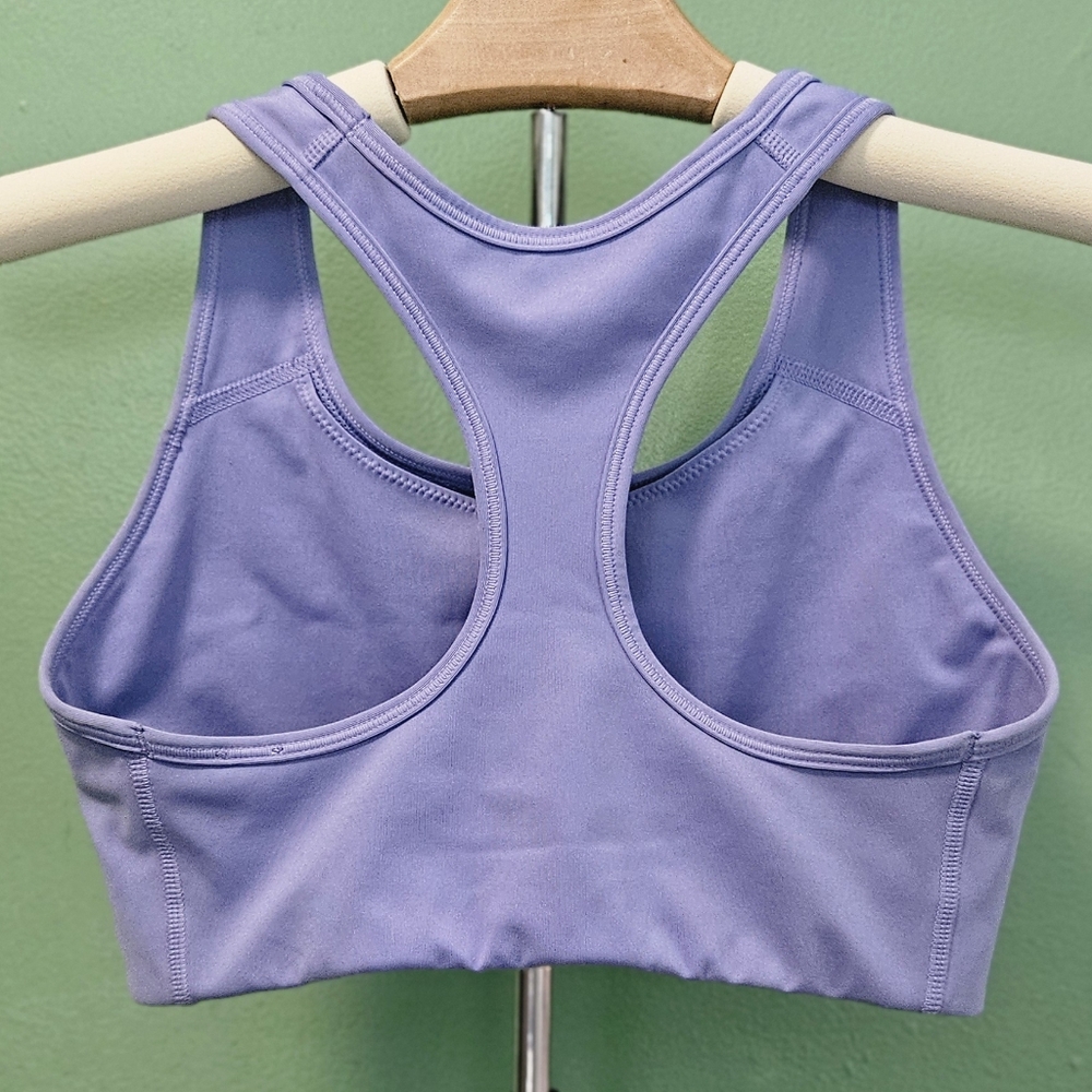 Nike Women's Dri-Fit Sports Bra w/ Pocket - Lilac Ice - Picture 3 of 9